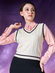 WW Knit Outline Vest