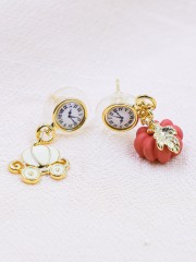 Cinderella Carriage and Pumpkin Earrings