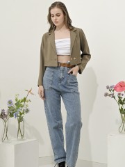 RC Cigarette Denim Pants w/ Kanvas Belt