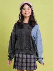 JR DITOX Washed Combi Sweater
