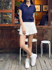 PG Golf Polo Knit Top