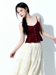 Lisa Linen Flare Top