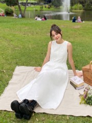PG Maxi Poplin Dress