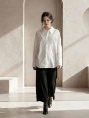 EID Jamila Front Pleats Oversize Shirt