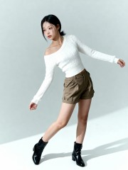 Dizza Off Shoulder Knit Top