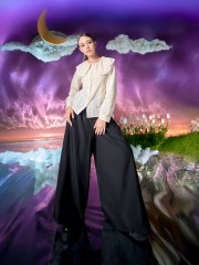 WW Loro Belted High Waist Pants