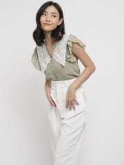 HG Side Tied Wide Leg Trousers