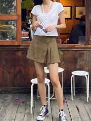 JR CORE PG Overlap Pleats Skort