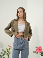 Crop Blazer