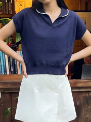 PG Golf Polo Knit Top