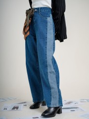 SMARTEN SIDE LIGHT BLUE COLORED DENIM JEANS