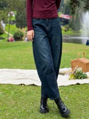 JR PG 2 Way Wear Wide Leg And Barrel Denim Jeans