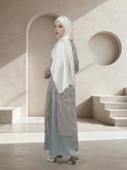 ELITE Aulia Pull Up Sleeves Embroidery Gamis