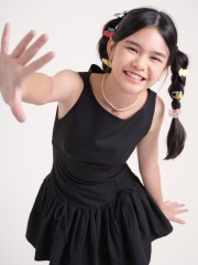 JR DITOX Zoe Gather Runched Bottom Mini Dress