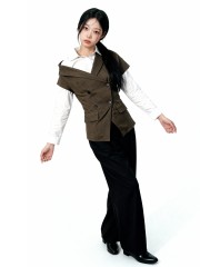 Tina Off Shoulder Blazer Top