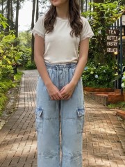 JR CORE PG Sleeves Lace Edge Tee
