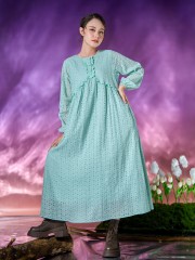 WW ELITE Kasrah Eyelet Maxi Dress