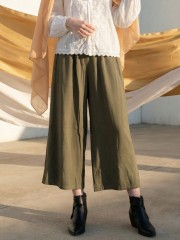 EID Double Earlop Wide Leg Pants