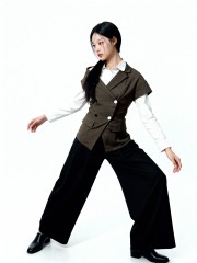 Tina Off Shoulder Blazer Top