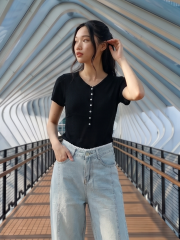 NRC Button Up Tee