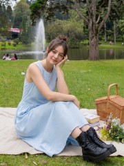 PG Maxi Poplin Dress
