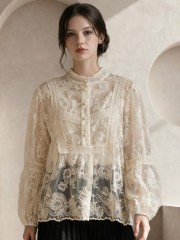 EID ELITE Taffeta Embroidery Top