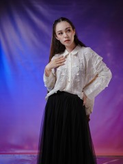 WW ELITE Ziya 3D Leaves Embroidery Shirt