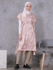 EID23 Azizah satin print dress
