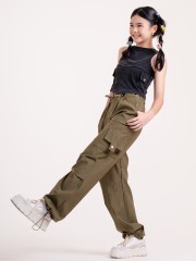 COLIND Cargo Drawstring Pants RO1