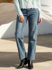 EID Light Denim Straight Cut Denim