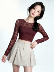 JR See-Thru Flower Tee