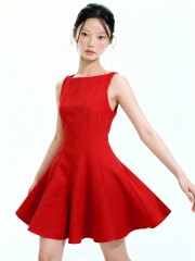 Faye Panel Pocketed Dress