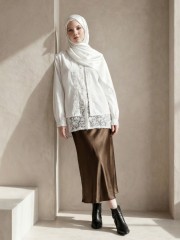 EID Double Lace Poplin Layer Shirt