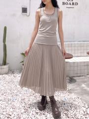 00 2pcsSetJerseySleevelessMiniDressw/SheerLongDres