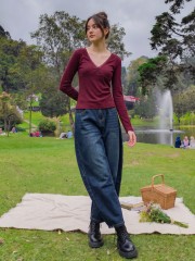 JR PG 2 Way Wear Wide Leg And Barrel Denim Jeans