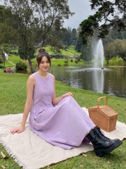 PG Maxi Poplin Dress