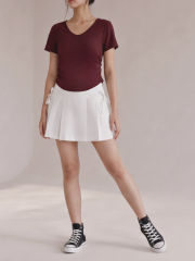JR CORE Soft Ties Pleats Skort
