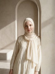 EID Diamond Eyelet Embroidery Dress