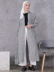 EID23 Hera Checkered Shirt Dress