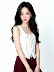 Avery Linen Combo Top