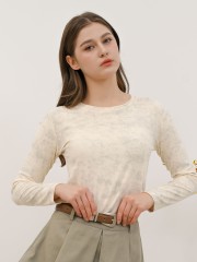 SEA CORE Washed Long Sleeves Tee