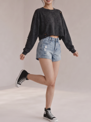JR PG Alyssa Denim Short
