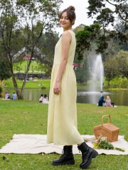 PG Maxi Poplin Dress