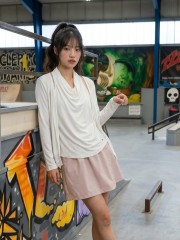 JR NRC Face Inner High Neck And Cardigan