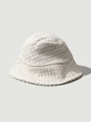 Tweed Round Hat