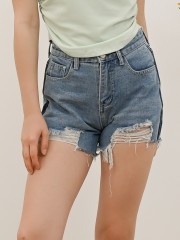 SEA Ripped Denim Short