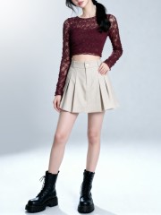 JR PG Alisy Pleat Skort RO1