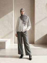 EID Collar & Bottom Embroidery Shirt