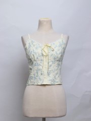 SEA Textured Spring Flower Print Camisole