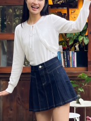 JR CORE PG Tied Crop Cardigan